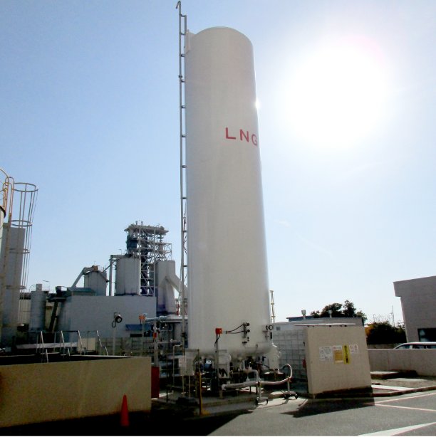 イメージ写真：液化天然ガス