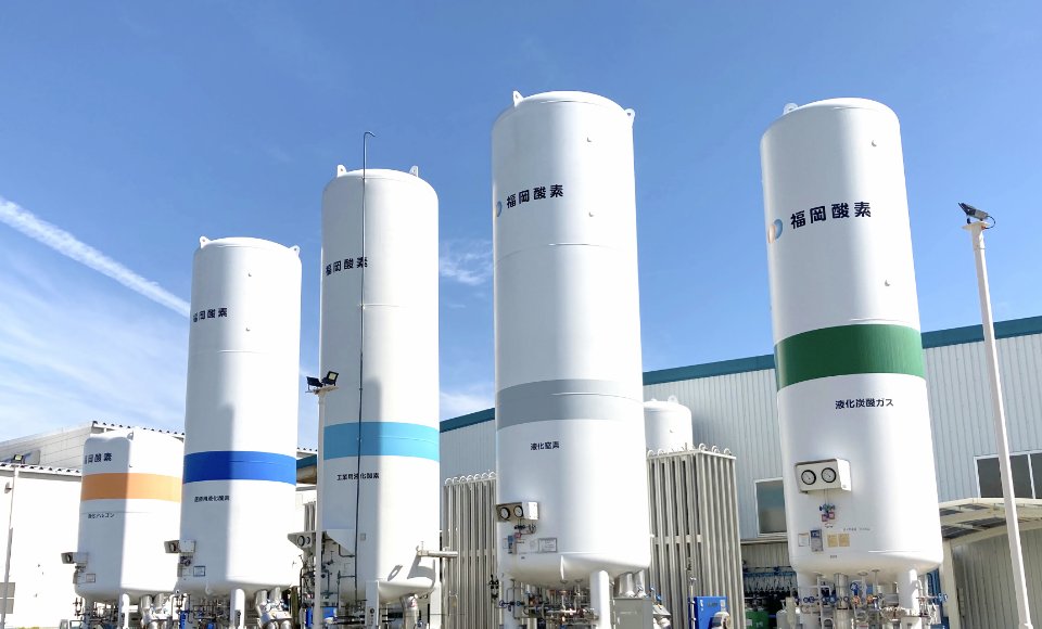 イメージ写真：産業ガス