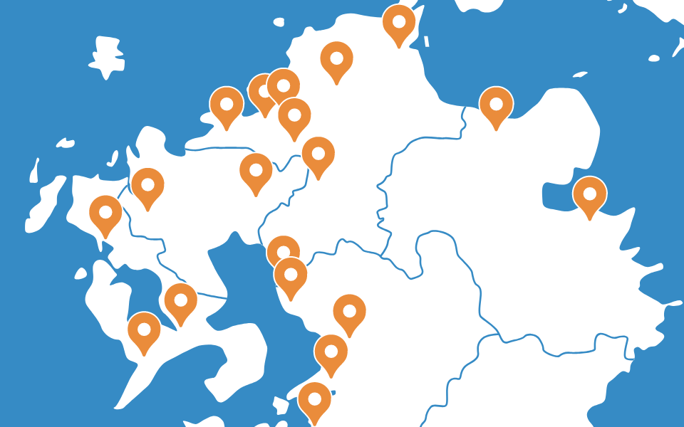 イメージ写真：拠点・関係会社一覧